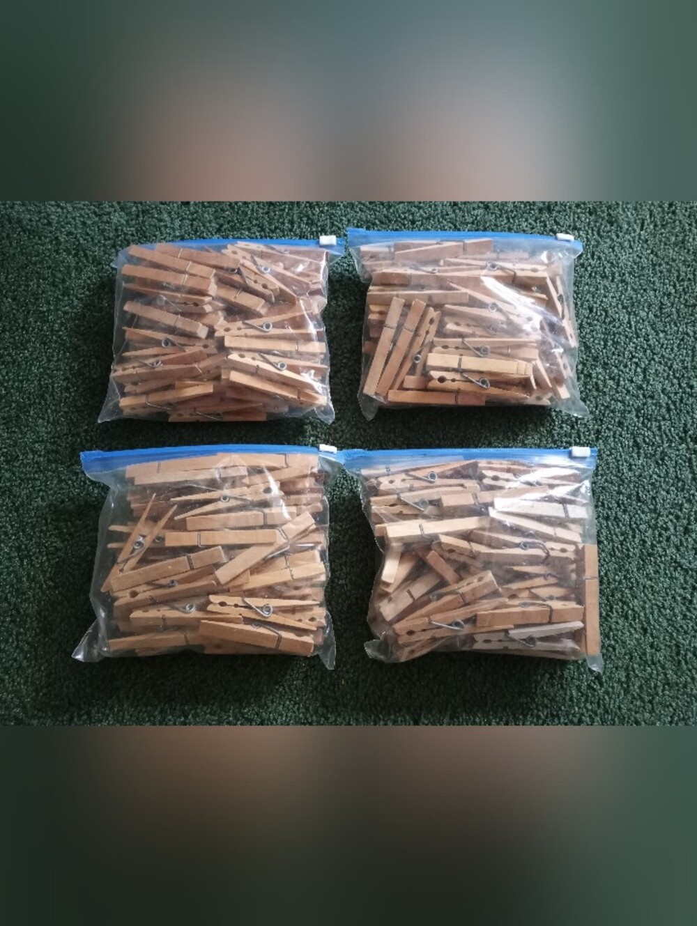 NWOT Wooden Clothespins